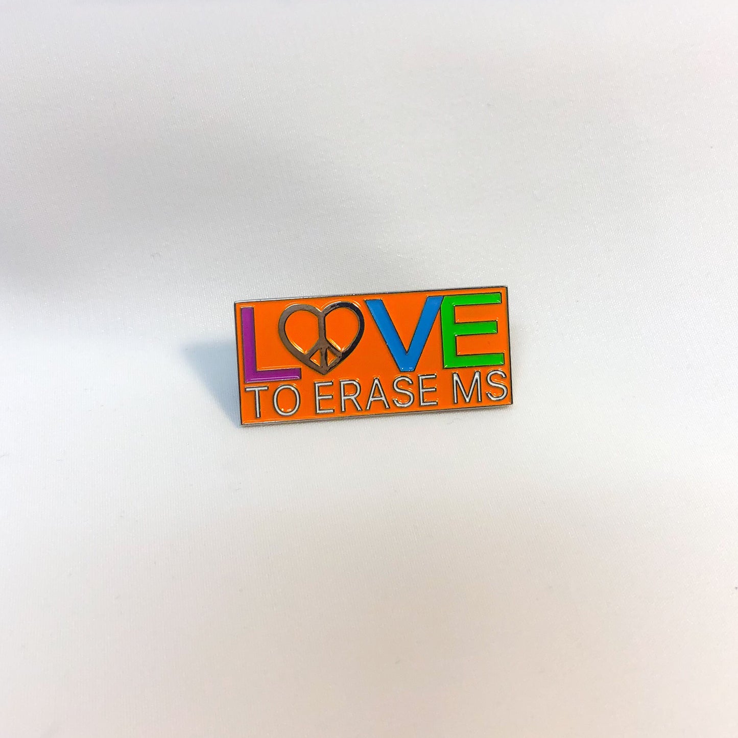 Love to Erase MS Enamel Pin
