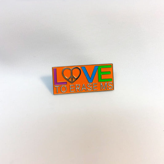 Love to Erase MS Enamel Pin