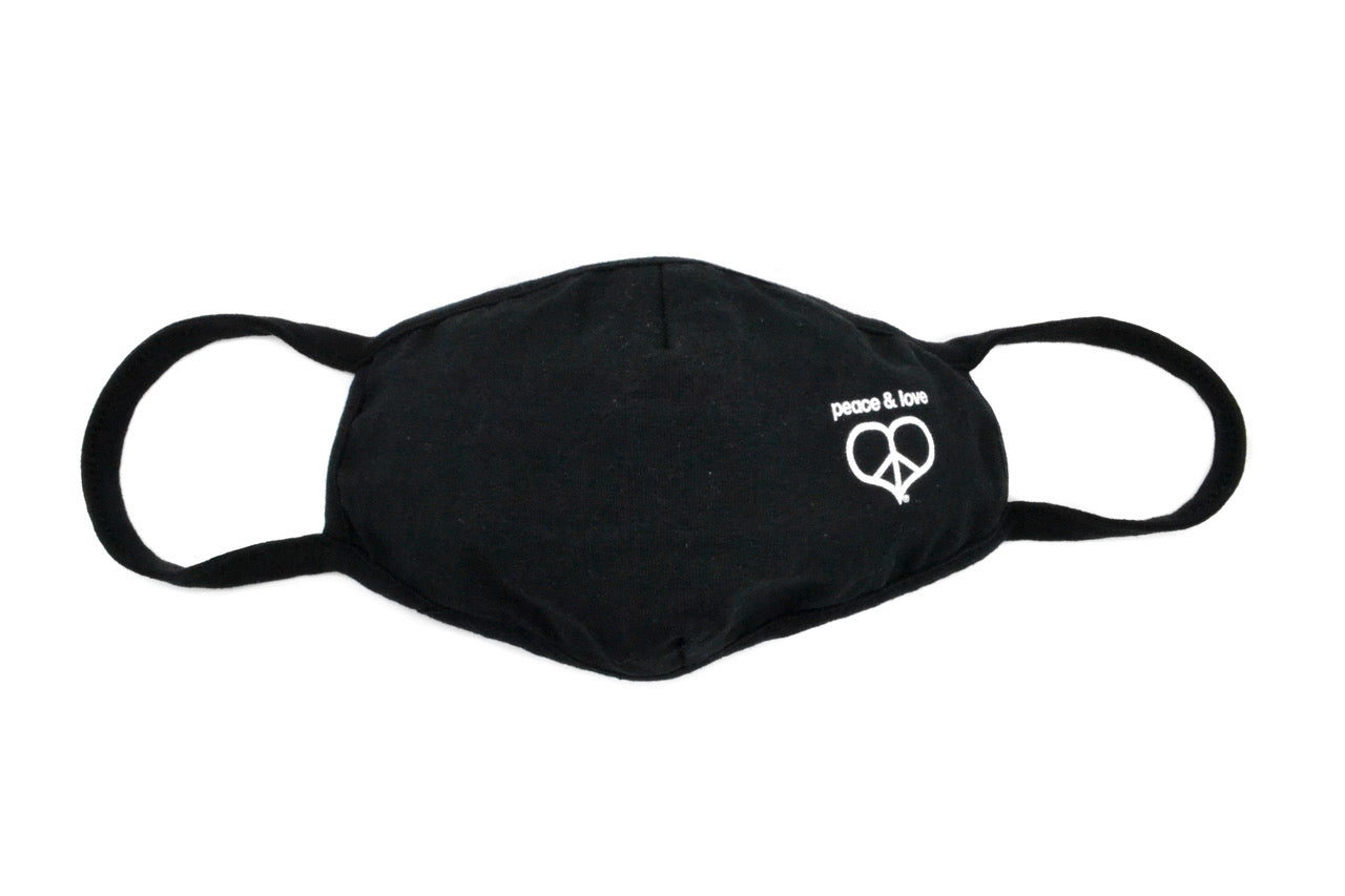 Peace & Love Face Mask