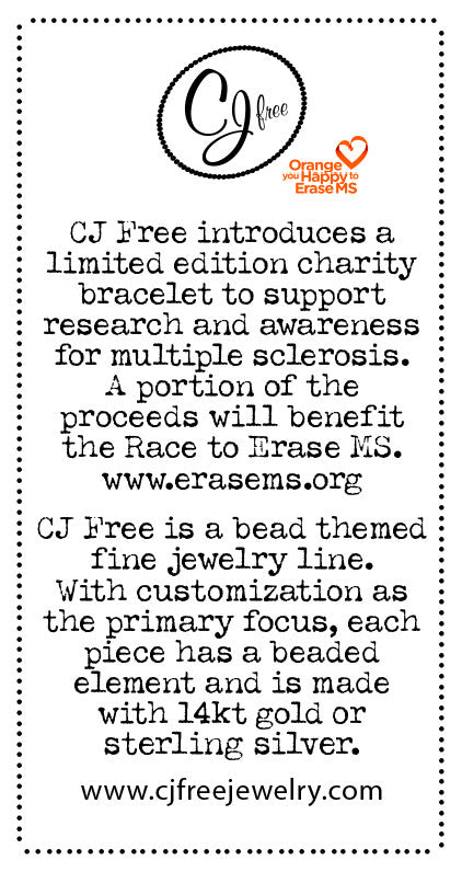 CJ Free Jewelry - Limited Edition Bracelet for Multiple Sclerosis